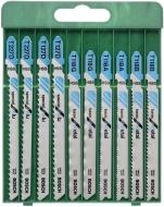 Набір пилок для електролобзика BOSCH Метал 10 шт.